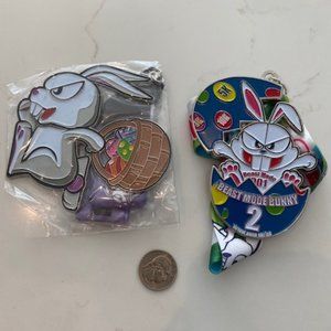 Virtual Pace Series running medal - Beast Mode Bunny 1 & 2